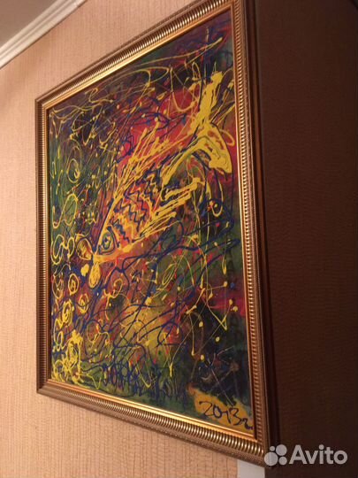 Картина маслом на холсте большая