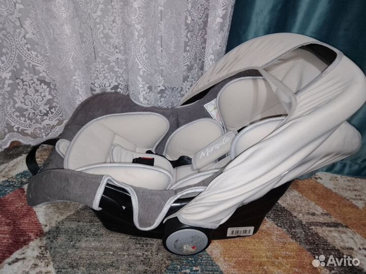 Люлька переноска автомобильная для новорожденных
