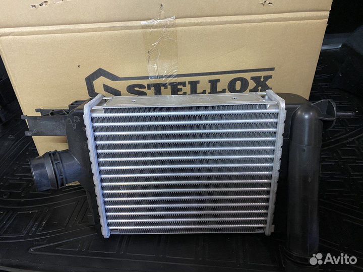 Радиатор интеркулера stellox для renault