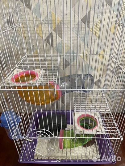 Клетка для хомяков и других грызунов