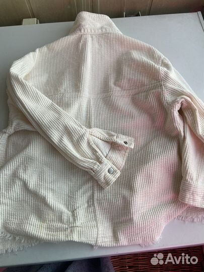 Вельветовая рубашка zara для девочки