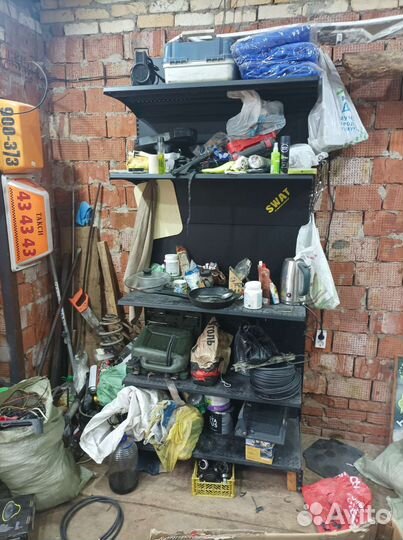 Стеллаж разборный металлический