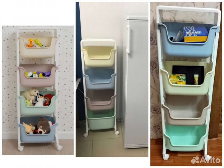 Этажерка на колесах