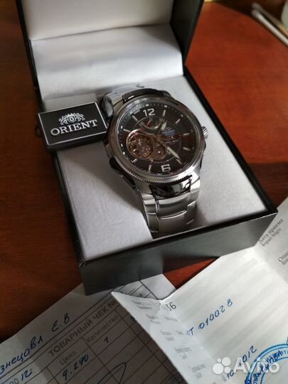 Часы Orient semi-skeleton