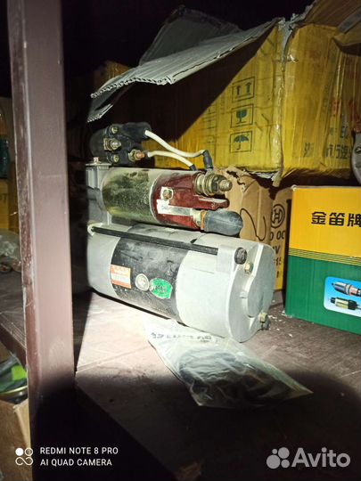 Стартер на китайский грузовик 24в