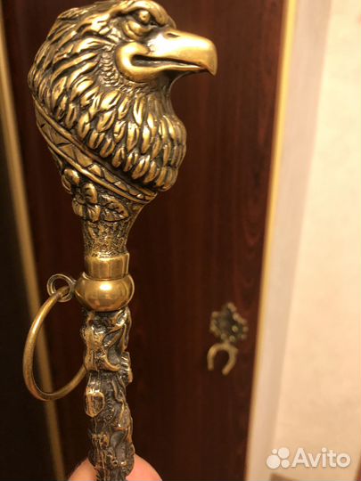 Бронзовый рожок для обуви