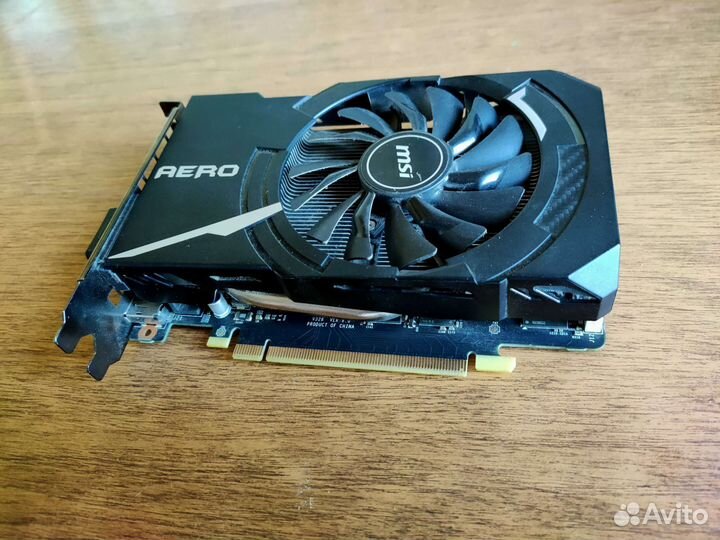 Видеокарта MSI gtx 1060 6gb aero oc