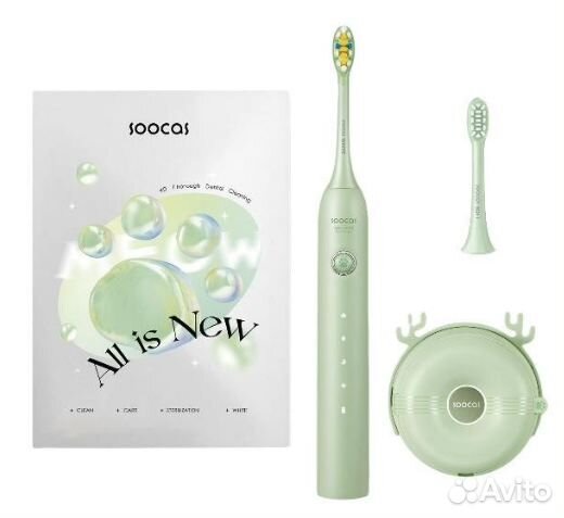 Электрическая зубная щетка Soocas D3 Green
