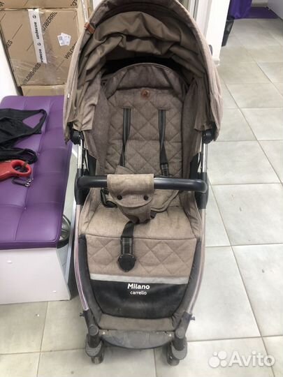 Прогулочная коляска carrello milano