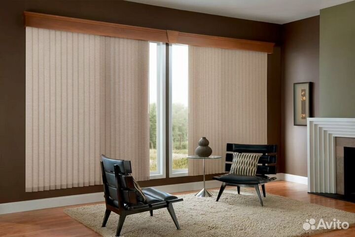 Вертикальные жалюзи Янтарный