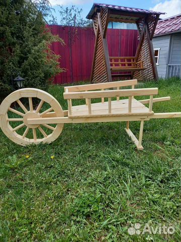 Тележки декоративные