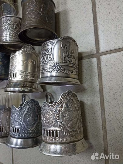 Подстаканники винтаж