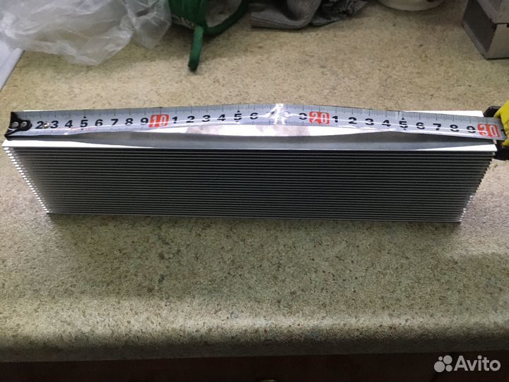 Алюминиевый радиатор охлаждения 300х69х36 мм