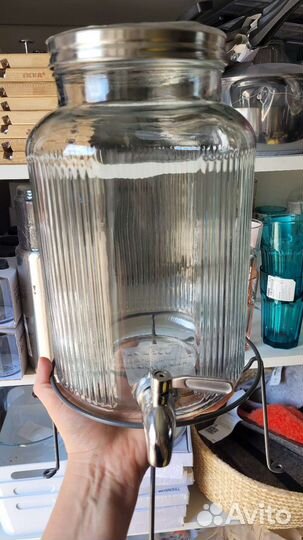 Банка с краном вардаген IKEA 5л новая