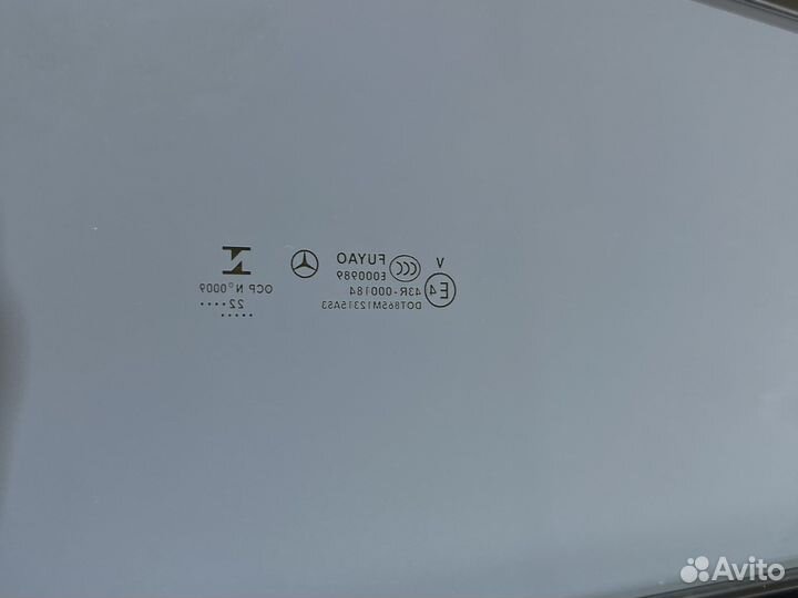 Стекло панорамной крыши Мерседес