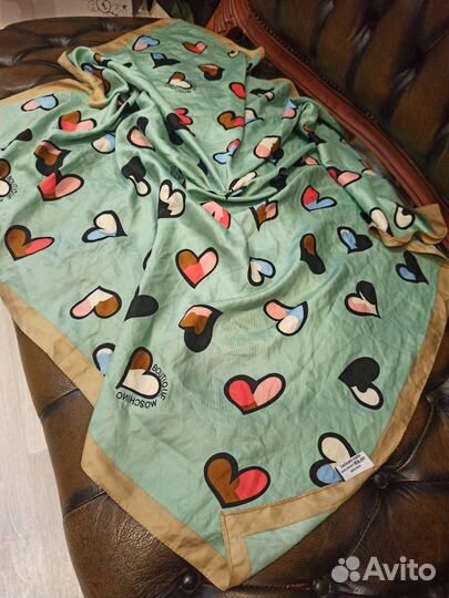 Платок moschino и elie saab шелк оригинал италия