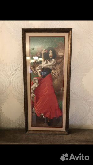 Картина вышитая крестом