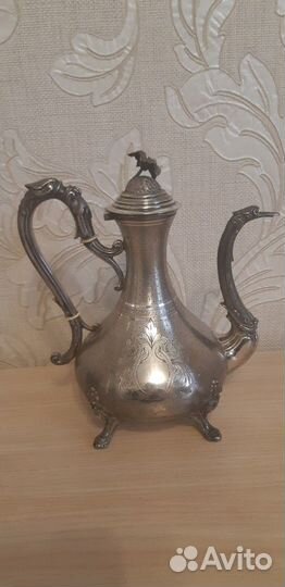 Чайник серебряный,кувшин,кофейник
