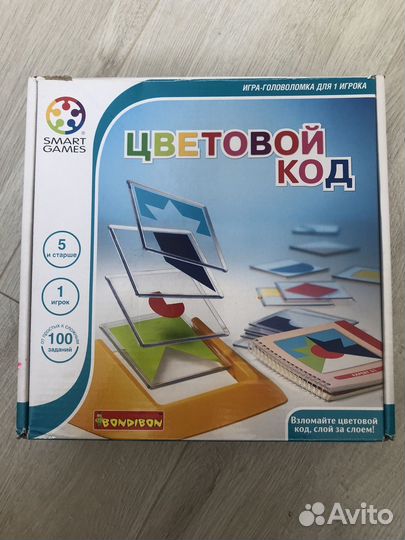 Цветовой код от bondibon настольная игра