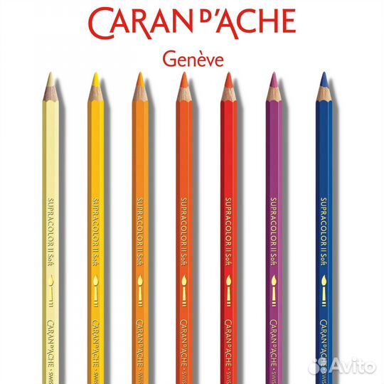 Карандаши акварельные Caran d’Ache Pablo 30