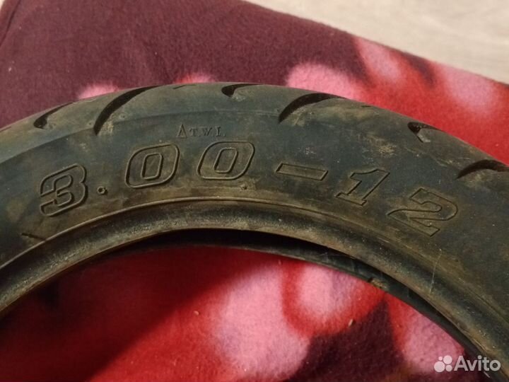 Покрышка на скутер