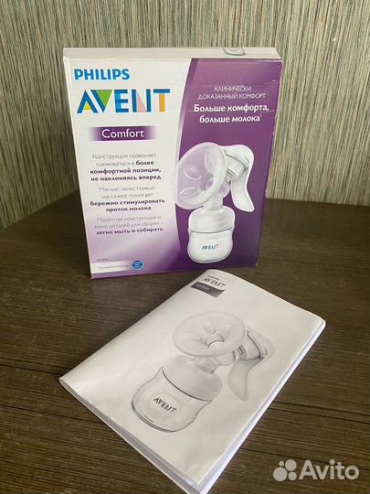 Молокоотсос avent ручной