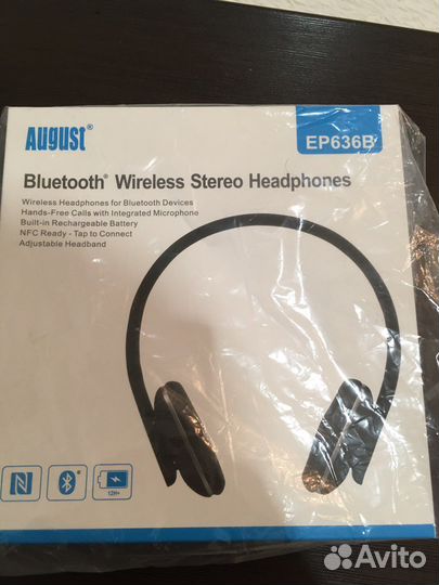 Беспроводные наушники August