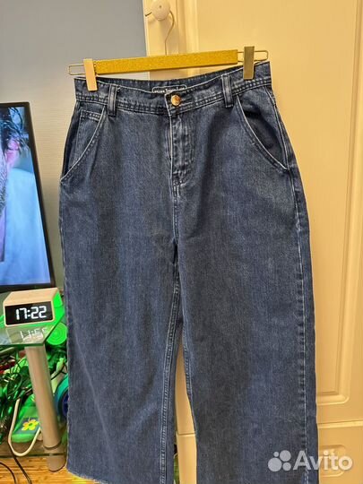 Джинсы кюлоты