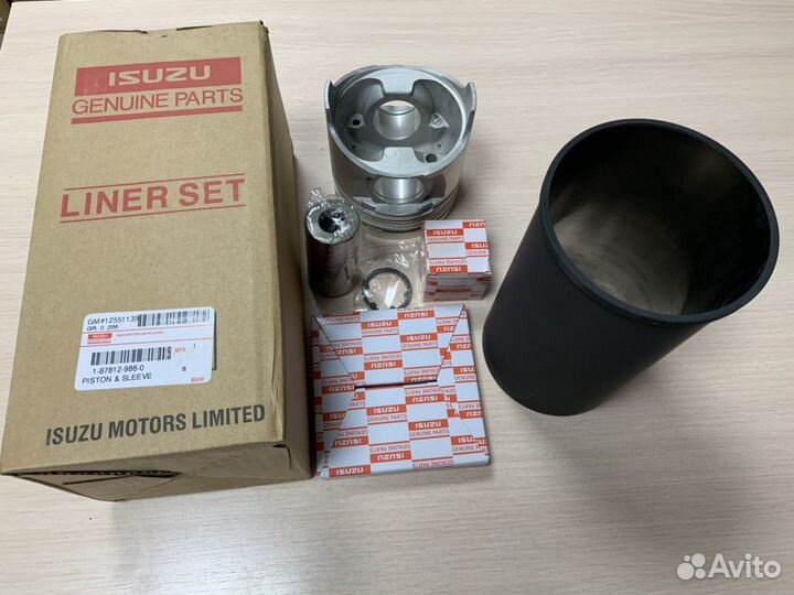 Гильзо-поршневая группа hitachi 4HK1-T