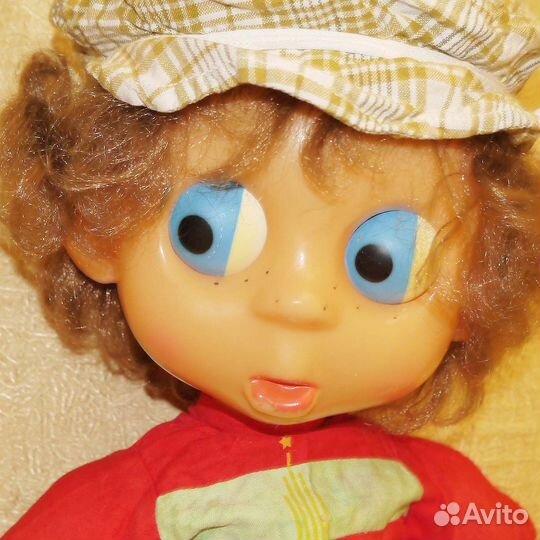 Кукла Антошка-футболист СССР