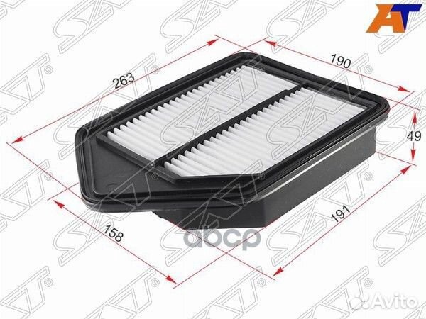 Фильтр воздушный honda CR-V III (USA) 2.4i 10-1