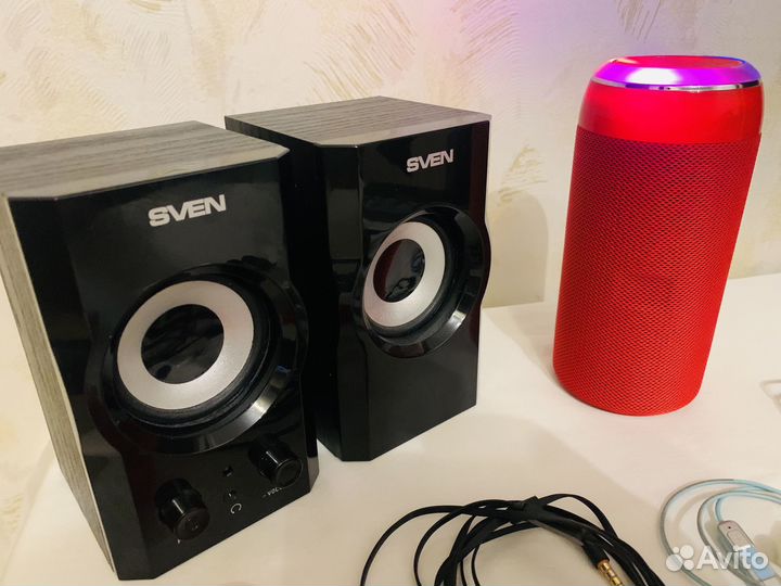 Колонки, наушники, Sven, Jbl