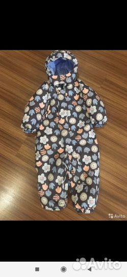 Зимний комбинезон для девочки 92 98