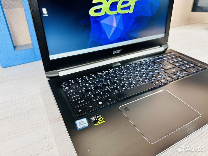 Игровой ноутбук Acer i5-8300h GTX 1050ti