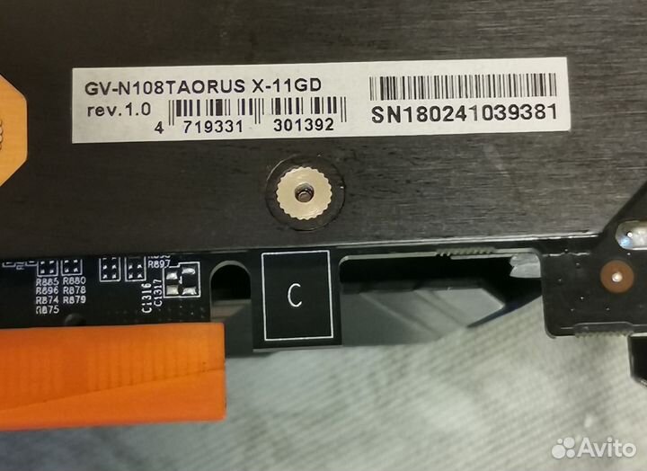 Видеокарта GTX 1080 Ti Aorus