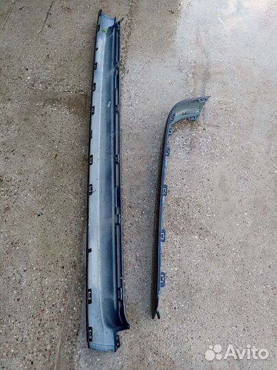 Mercedes W210 молдинг заднего бампера универсал