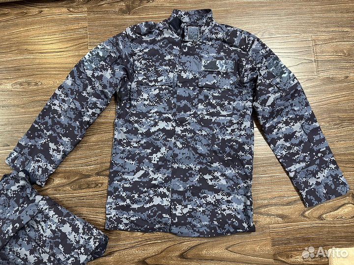 Камуфляжный костюм синяя точка росгвардия