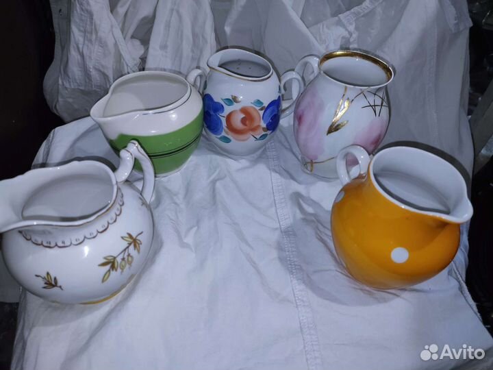 Молочник, Сливочник, Соусник времен СССР