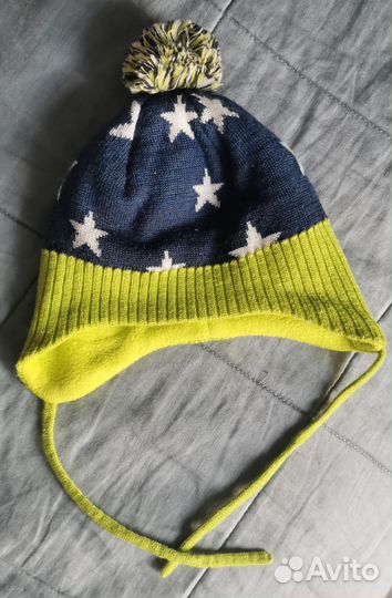 Шапка для мальчика 42 44 размер Lassie