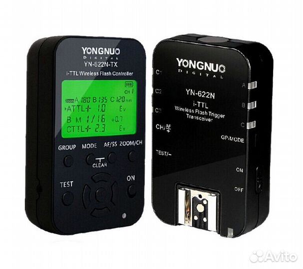 Комплект радиосинхронизации TTL Yongnuo YN-622N +Y