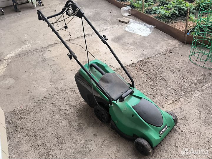 Газонокосилка электрическая бу