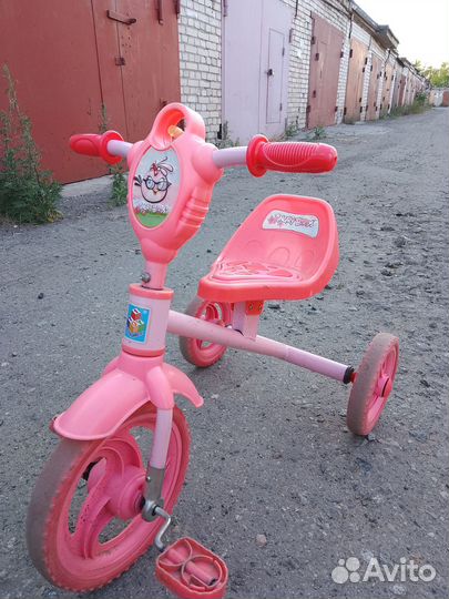 Детский трехколесный велосипед бу