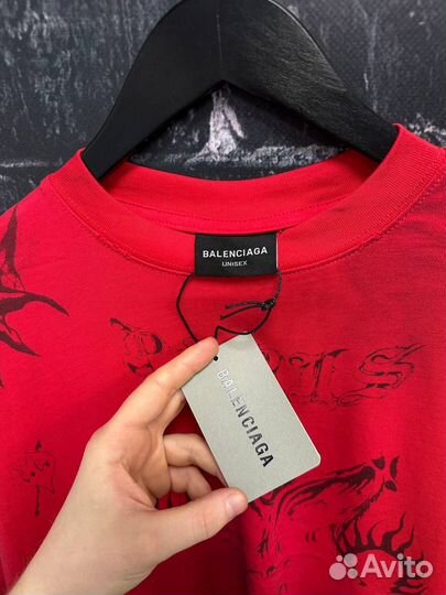 Лонгслив Balenciaga оверсайз