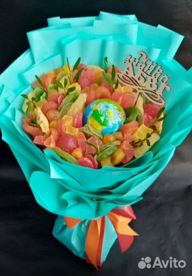 Букет из сухофруктов на 1 сентября