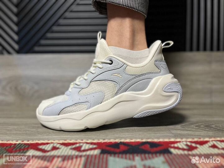 Кроссовки Оригинал Anta Gravity Grey