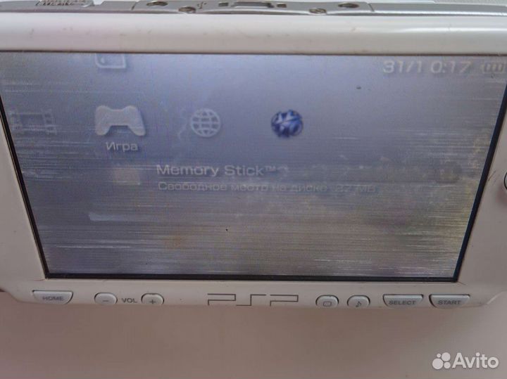 Sony PSP e1008 сломанная