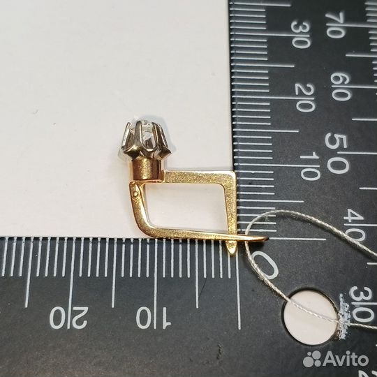 СССР. Серьги 583 пробы Тюльпан