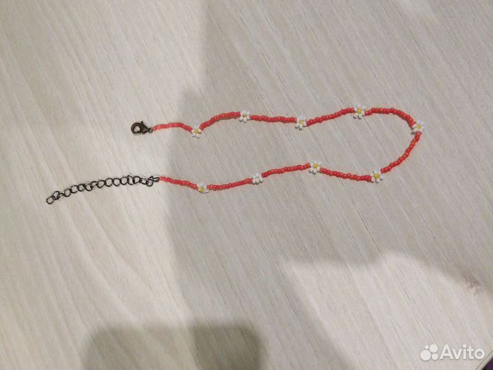 Чокер из бисера