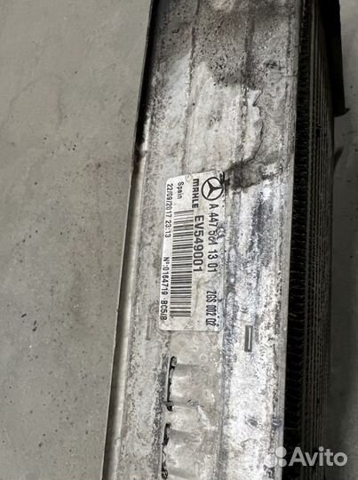 Интеркулер Мерседес V Vito 447