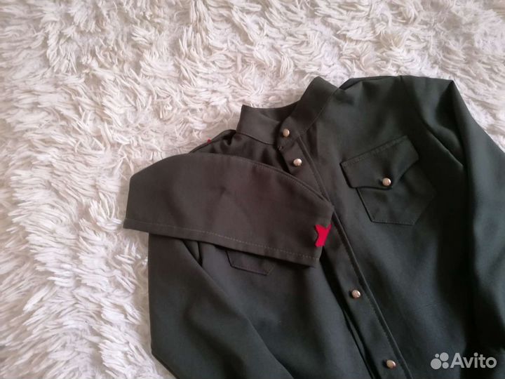 Гимнастерка и пилотка детская